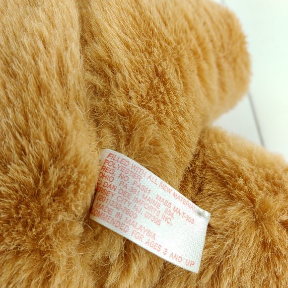 Dan Dee Old Fashion Teddy Bear Plush 12" Stuffed Animal Brown - Picture 5 of 7